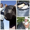 thumbnail image 6 of Aluf Plastics RL-3339XH 33 Gallon Trash Can Liners 100 Count - 33" x 39" - Thick 1.5 MIL Equivalent Black Trash Bags for Bathroom, Kitchen, Office, Industrial, Commercial, Recycling and More, 6 of 7