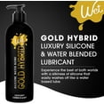 thumbnail image 2 of Wet Gold Hybrid-Based Lube, Premium Blended Personal Lubricant, 16 fl oz, 2 of 6