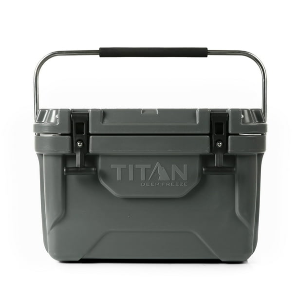 Nevera Rígida Titan Hard Ice 20L (30 Latitas) con Microban Gris