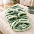 thumbnail image 5 of Goowood Striped Fleece Dog Sweater Warm Soft Small Pet Sweater, Two Legged Puppy Coat Outfit for Cat Small Dogs Chihuahua Fall Winter Apparel, 5 of 7
