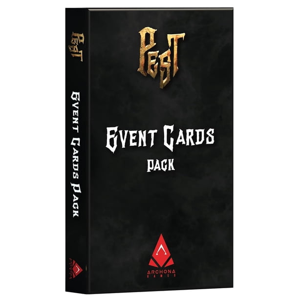 Accesorio para juegos de mesa Archona Games Pest Event, paquete de tarjetas