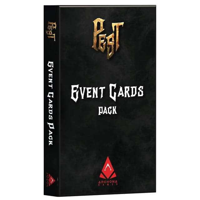 Accesorio para juegos de mesa Archona Games Pest Event, paquete de tarjetas