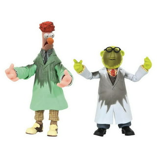 Diamond Select Toys The Muppets Best of Series 1: Kermit & Miss Piggy  Action Figure Two-Pack, Multicolor