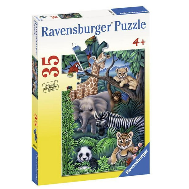 Ravensburger - 08601 Ravensburger 35 Pièces Puzzle Règne Animal - 08601