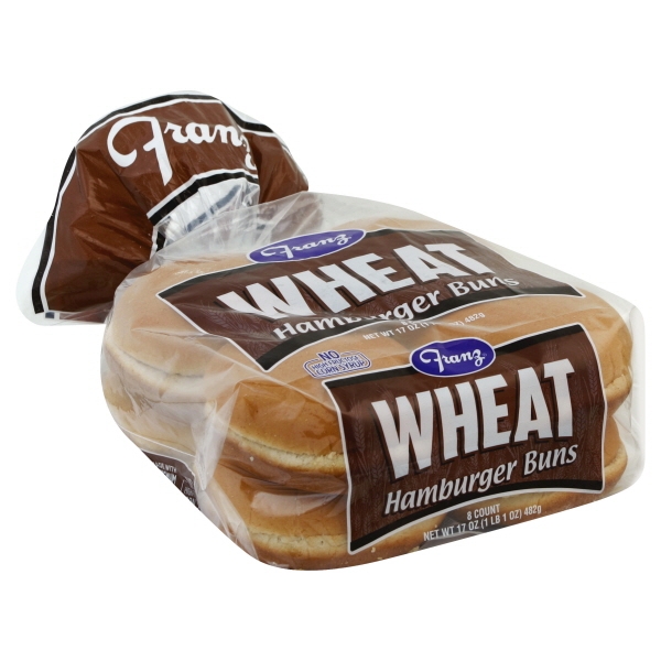 Franz Wheat Hamburger Buns 8pk