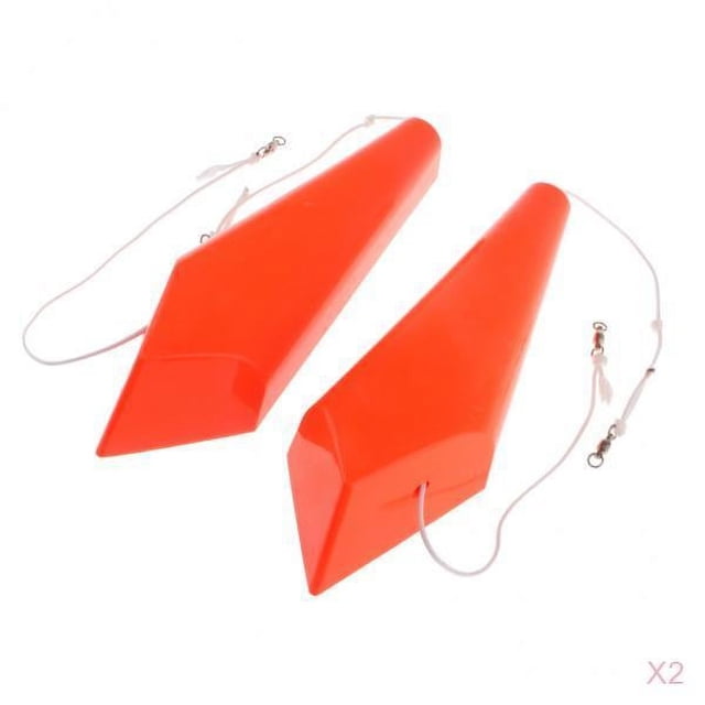 2 pares de flotadores de salpicadura izquierda y derecha, accesorio de naranja, cepillo lateral