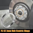 thumbnail image 2 of Unique Bargains 4pcs OD 75mm to ID 67.1mm Aluminum Alloy Vehicle Hub Centric Rings Wheel Bore Center Spacer, 2 of 7