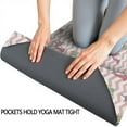 thumbnail image 3 of Pink Cartoon Unicorn Pattern Hot Yoga Mat Towel Non Slip for Hot Yoga - Quick-Drying Yoga Mat Cover with 4 Corner Pockets with Travel Bag - Hot Yoga Towel Non Slip Grip Moisture Wicking Sweat 70"x26", 3 of 6