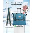 thumbnail image 4 of Bolsa de viaje WALNEW Weekender impermeable para mujeres y hombres, 4 of 8