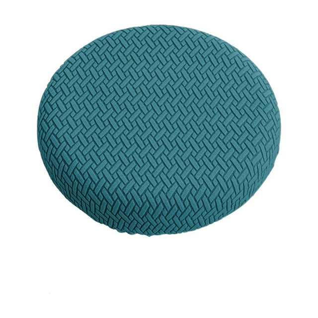 Ohufall Non Slip Round Bar Stool Covers With Elastic Bands Sturdy Thick Seat Cushion Cover