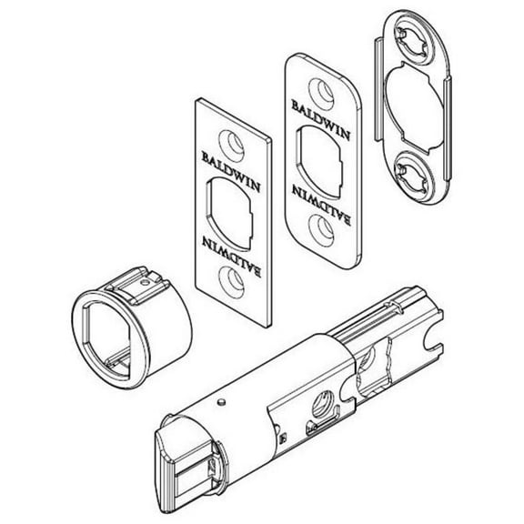 Baldwin Reserve 8Br0305003 6 Way Adjustable Springlatch Venetian Bronze Finish