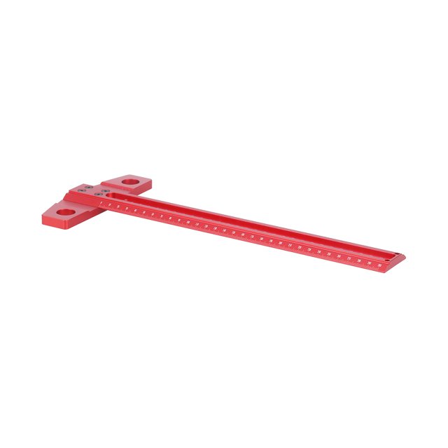 Escuadra Tipo T, Indador de Marcado de Aluminio Concalas Claras, Precisión de 1 mm, Para Carpintería de Vidrio