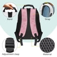 thumbnail image 5 of Bulopur Kids Backpack for Girls Soft Large Pink Bow Pattern Lightweight Waterproof School Bag Ages 6-12, 5 of 8