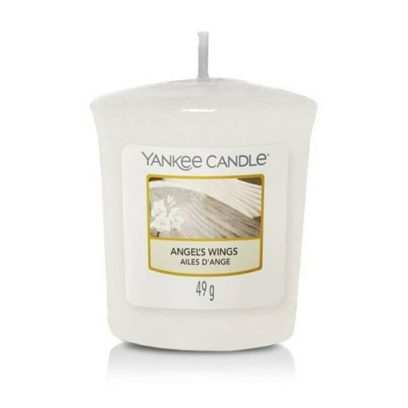 Yankee Candle Angels Wings Scented Votive Mini Candle Home Fragrance White Wax