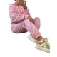 thumbnail image 3 of Conjunto de Chándal de 2 Piezas para Mujer, Sudadera de Larga con Cremallera y Pantalones de Chándal de Pierna , Conjuntos de Estar por Casa, Otoño Rosa M, 3 of 7