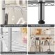 thumbnail image 4 of ExpandibleEstante de Almacenamiento de Metal de 5 Niveles(55x30x150CM), Estante Organizador Resistente, Rack Organizador Ajustable, Anaquel, 4 S-Ganchos, Cocina, Oficina, Despensa, Microondas(Plata), 4 of 8