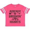 thumbnail image 3 of Inktastic Boys Valentines Day Breaking Hearts Boys Toddler T-Shirt, 3 of 5