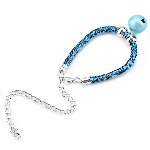 Collar para gatos con campana, collar Ajustable de Nailon Para Mascotas, Suave y Agradable Para La Piel. Collar de Mascotas de Estilo Japonés Con Cadena de Extensión para