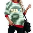 thumbnail image 7 of Jsaierl Christmas Sweatshirts for Women Cute Xmas Graphic Sweatshirt Oversized Pullover Sweater Tops Round Neck Dressy Casual Long Sleeve Shirts Christmas Gifts, 7 of 7