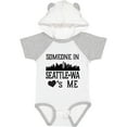 thumbnail image 3 of Inktastic Seattle Washington Someone Loves Me Skyline Boys or Girls Baby Bodysuit, 3 of 5