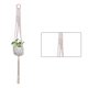 thumbnail image 1 of Advancent Cestas colgantes 100 hechas a mano, soporte para plantas, macramé, colgador de plantas, maceta para colgar en la pared interior, soporte para Jardín y Patio No.27 Advancent HA001777-27, 1 of 1