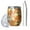 White-2, variant on Leopard Print 12oz Stainless Steel Insulated Wine Tumbler with Lid and Straw – Double Wall Vacuum Mug for Hot & Cold Drinks, 304 Steel Interior, Sweat-Free Design
