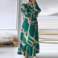 thumbnail image 2 of Womens Abaya Long Sleeve Dress Prayer Clothes Casual Kaftan, 2 of 3