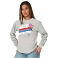 thumbnail image 4 of Funny Dubble Bubble Size Matters Long Sleeve TShirt Men Women Brisco Brands S, 4 of 6