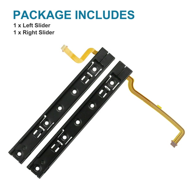 Nintendo Switch Switch rite Onyehn Left and Right Slide Rail with Flex Cable,Repair Kit