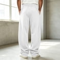 thumbnail image 5 of Moocorvic Men's Wide Leg Baggy Sweatpants, Oversized Loose Fit, Elastic Drawstring Waist Streetwear Pants with Pockets,XXXL, 5 of 8