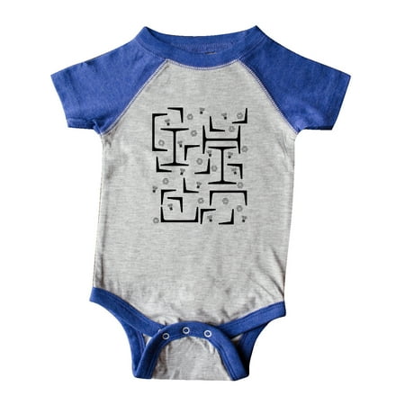 

Inktastic Dark Steel Pattern Gift Baby Boy or Baby Girl Bodysuit