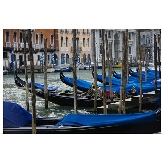 Great BIG Canvas | "Venice Gondola" Art Print - 48x32