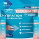 thumbnail image 1 of HydroMATE Electrolitos en polvo bajo en azúcar – 30 paquetes de hidratación instantánea de té de melocotón con vitamina C para aumentar la energía – Paquetes de electrolitos en polvo bajos en azúcar p, 1 of 5