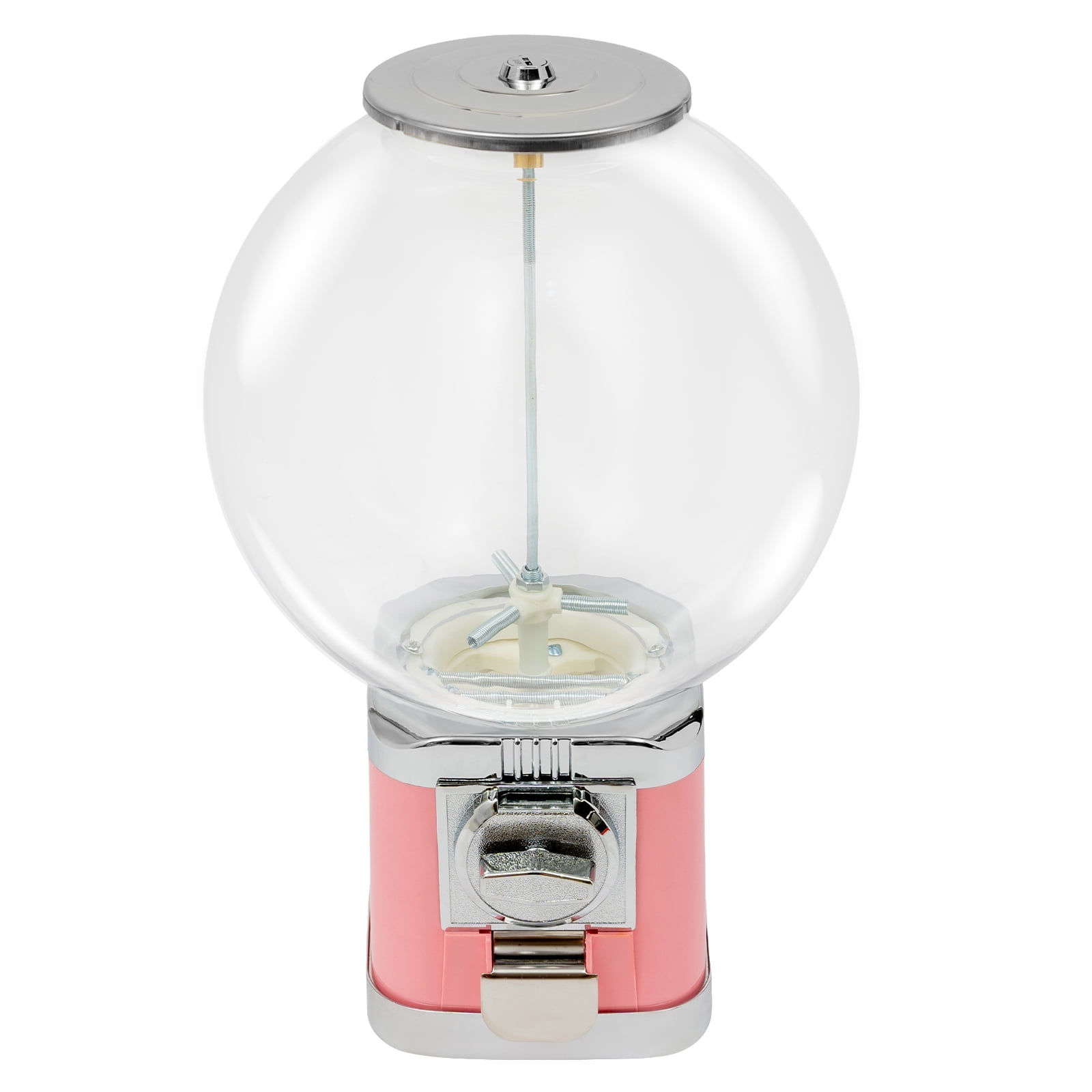 19.7" Tall Gumball Machine 375 Gumballs Candy Vending Machine for Commercial Home Pink