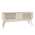 thumbnail image 2 of Mueble Rack 1.5 Elegante para TV hasta 65” Mármol/Blanco, 2 of 5