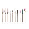 thumbnail image 2 of 10PCS Nail Drill Bit Set Professional Creative Nail Art Tool Manicure Drill Bit, 2 of 6