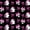 Black Pink 01, variant on Feelyou Boho Pumpkin Daisy Twin Sheets, Hippie Buffalo Plaid Bedding, 3-Piece, 1 Flat Sheet, 1 Fitted Sheet and 1 Pillowcase