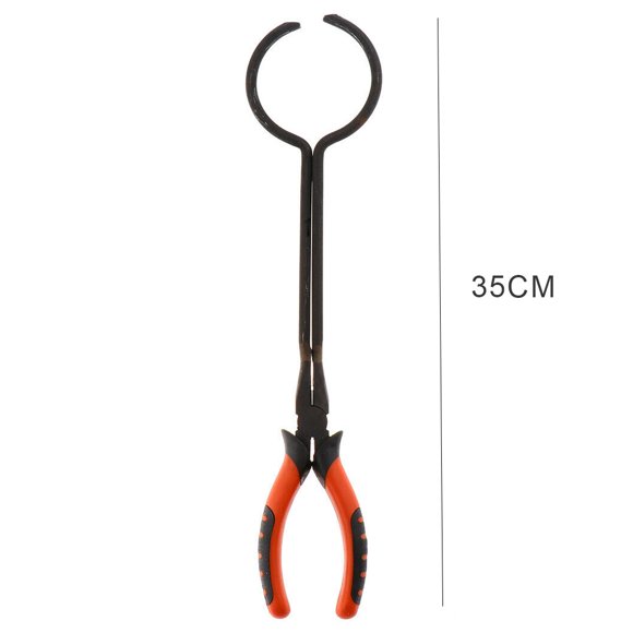 Maoww Crucible Tong 35cm Gold Melting Furnace Pliers Holder Clamp Casting Precious Metals Jewelry Making Tool