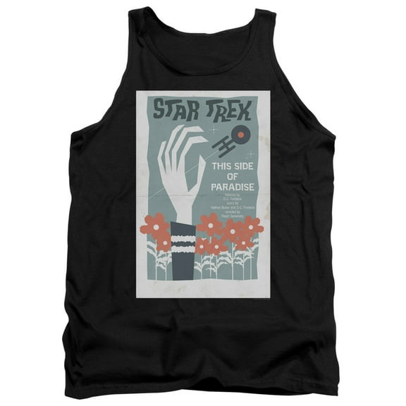 Star Trek Tos Episode 24 Adult Tank Top Black