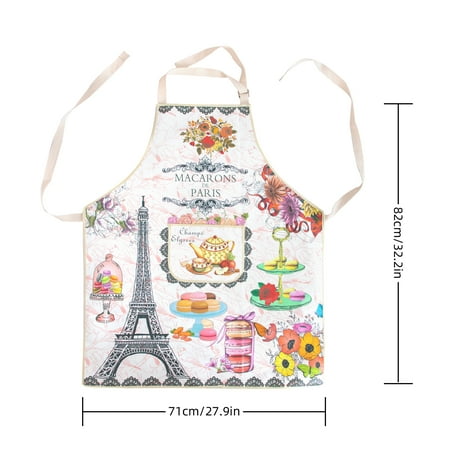 

RAY STAR Funny Apron with Pocket 28x32.3in Waterproof Apron for Men Women Kitchen Garden Decor
