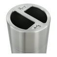 thumbnail image 2 of Safco Dual Recycling Receptacle in Stainless Steel, 2 of 2