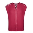 thumbnail image 1 of GEORGE G BLUSA CR SM EYLET HOMBRO TEJIDO, 1 of 4