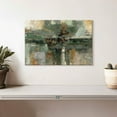 thumbnail image 2 of Elephant Stock Morning Fjord Rifle Green Wall Art - Horizontal Canvas Wall Art - Living Room Wall Decor - Abstract Canvas - Green And Gray Decor By Silvia Vassileva - 12" x 8", 2 of 4
