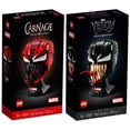 thumbnail image 1 of Lego Marvel Carnage Bust 76199 + Venom Bust 76187 Exclusive Set LEGO -, 1 of 2