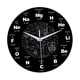 thumbnail image 1 of Reloj de pared grande silencioso de 12 pulgadas sin tictac, decorativo para cocina Química, 1 of 9