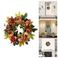 thumbnail image 2 of Springtime Peony Wreath Flower For Wedding Hotel Farmhouse Door Home, 2 of 5