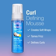 موس Lottabody Wrap Me Foaming Curl مع زيت جوز الهند والشيا، 7 أونصة