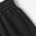 thumbnail image 7 of Lenago Mens Sports Shorts Men's Shorts Mens Shorts Men's Casual Fashion Solid Color Elastic Waist Pocket Outdoor Sports Shorts Pants Black XL, 7 of 7