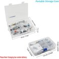 thumbnail image 4 of GHSDFBB Professional Domestic 42 PCS Sewing Machine Presser Foot Presser Feet Set with Low Shank Holder & Manual & Case for Brother, Singer, Babylock, Janome and Kenmore Low Shank Sewing Machine, 4 of 7