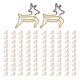 thumbnail image 2 of Clips De Papel Con Forma, 100 Piezas Clips De Papel Portátiles Ligeros Para Documentos, 2 of 7